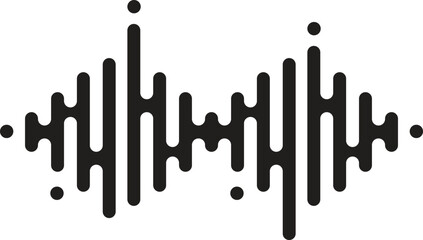 Sound wave. Multicolored audio equalizer. Audio digital signal. Voice sound wave. Motion sound wave. Music element for design audio player.