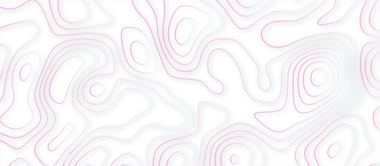 Abstract topographic contours 3d map background .topographic line texture background .monochrome image .stylized height of the topographic map contour in lines.	