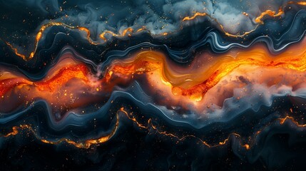 Abstract Marbled Art Flow – Vibrant Background for Luxury Design