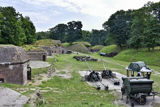 Fort Gerharda - Muzeum Obrony Wybrzeża na Wyspie Wolin, Świnoujście, Polska, Europa
