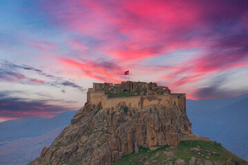 Pertek castle (Pertek kalesi) located in Pertek district of Tunceli province and bearing the name...