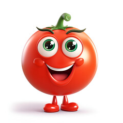 Fototapeta premium funny tomato cartoon