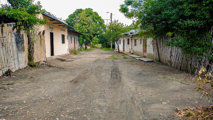 Street in rural area of Natagaima – Tolima – Colombia