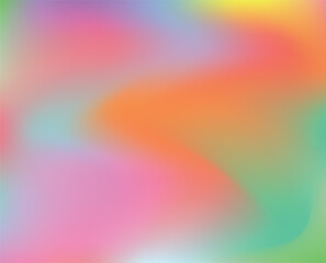 Abstract Blurred colored abstract background. Colorful gradient. Smooth rainbow backdrop. Free Photo to use on Screen, Presentations, Web, and Social Media background.