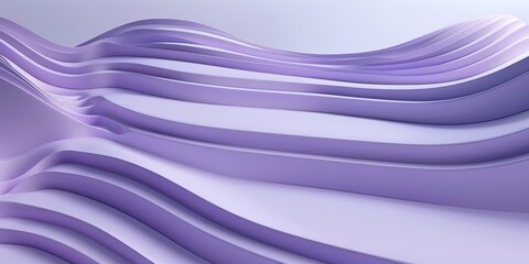purple, vaporwave paper lines, in the style of detailed 3D rendering, minimalistic composition, smooth curves, high key