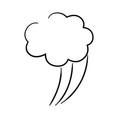 Comic expression style line elements. Hand drawn manga comic effect. 