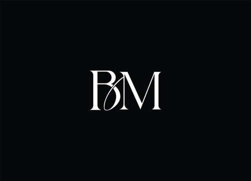 BM  creative logo design and initial logo