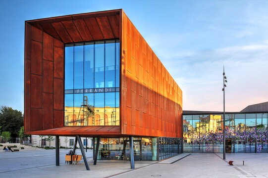Cite Internationale de la Gastronomie et du Vin, Dijon, France, built in 2022 by Anthony B&eacute;chu, Alain-Charles Perrot and F. Richard architects.