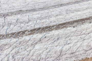 Close-up of Aletsch Glacier, Switzerland