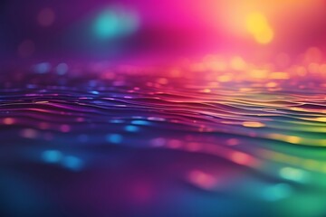 abstract background with waves and lines in blue, pink and purple colors