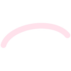 pink polish isolated on white