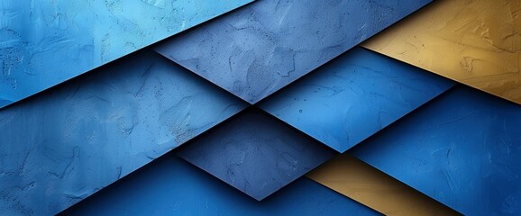 Baltic Blue Geometric Background, Wallpapers Background - obrazy, fototapety, plakaty