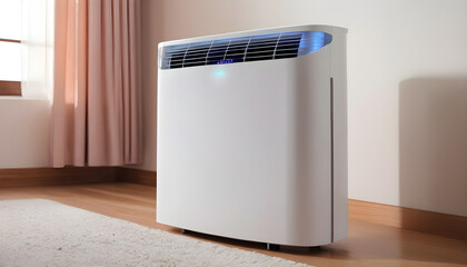 futuristic air purifier conditioner temperature 10