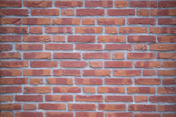 red brick wall background