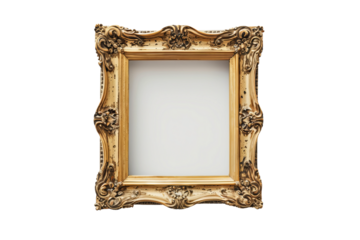 antique gold picture frame