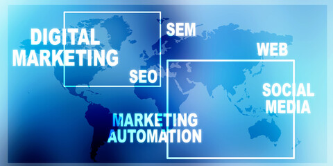 
2d rendering technology background illustration