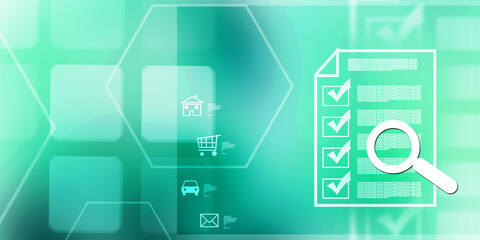 
2d rendering technology background illustration