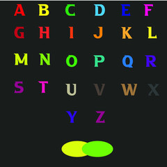 vector alphabet set