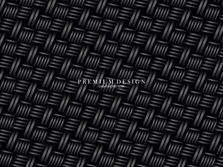 Black metal texture steel background. Perforated metal sheet.