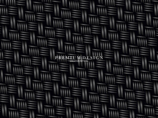 Black metal texture steel background. Perforated metal sheet.