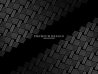 Black metal texture steel background. Perforated metal sheet.