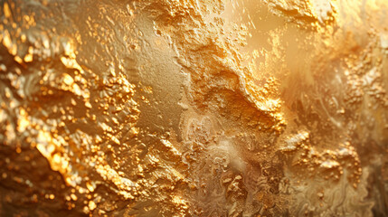A fusion of gold foil textures and abstract artistry, sophisticated luxury backdrop