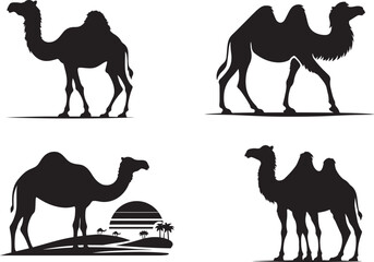 About camel silhouette, illustration 1.eps