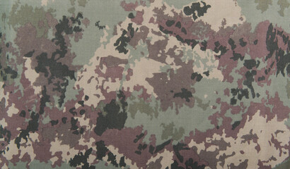 Textile camouflage. Abstract background and texture.