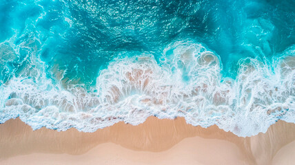 beautiful beach and tropical sea