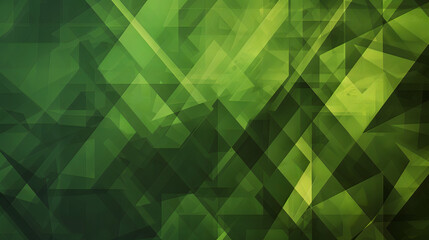 green geometry background