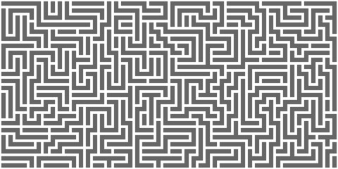 Abstract seamless pattern of horizontal and vertical lines. imitation of a maze. Background template for design and creativity