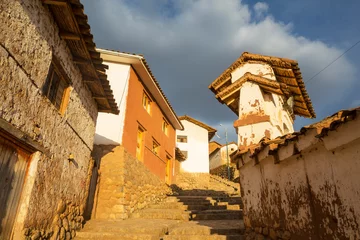 Foto op Canvas Colonial architecture in Peru © Galyna Andrushko