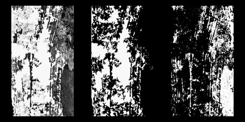 Black and white surface with a vintage rough texture