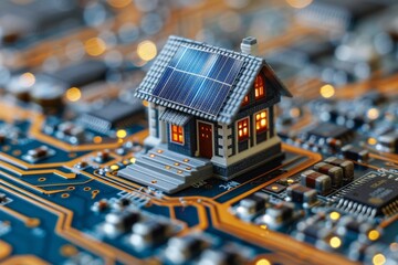 Navigating Thermal Transfers and Future Smart Homes: How Technology Concepts and Inspections Influence Smart Urban Solutions and Urban Technologies - obrazy, fototapety, plakaty