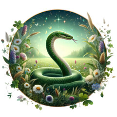 snake landscape St Patricks Day 