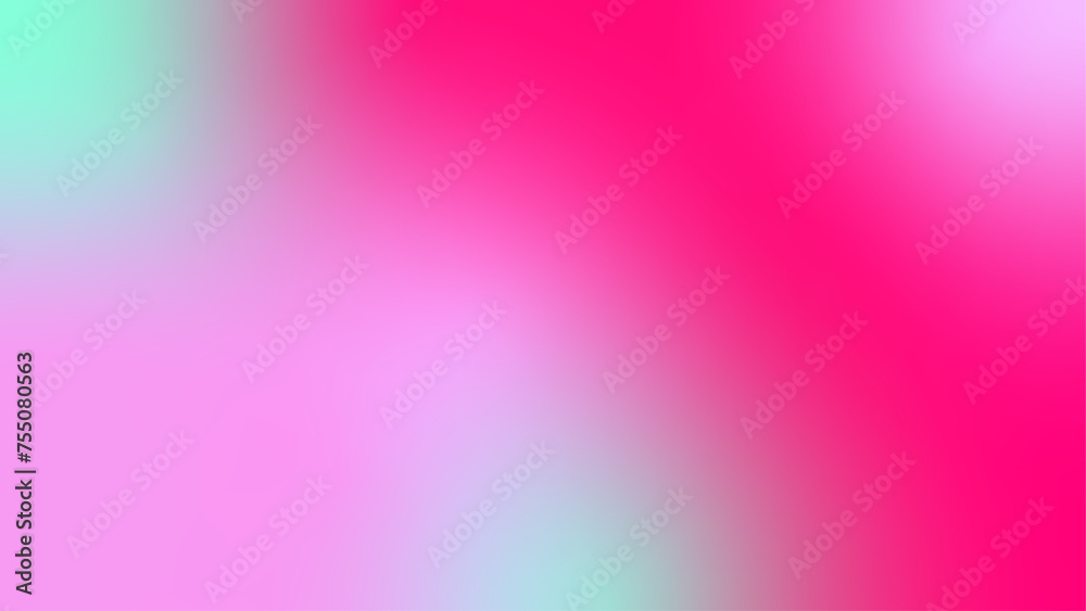Wall mural abstract soft gradient background vibrant magenta violet and light blue shaded effect