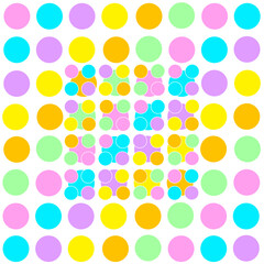 pastel pattern honeycomb9