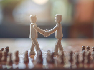 Conflict resolution process, using effective communication and mediation techniques to reach a mutual agreement and seal a deal 