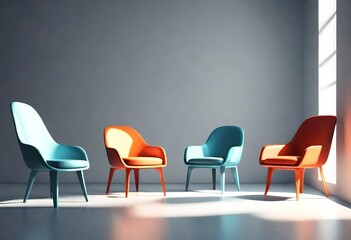 two chairs in a row
