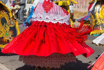 Fototapeten Dance in Peru © Galyna Andrushko