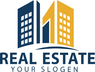 Real estate logo template