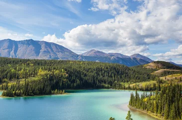 Fotobehang Lake in Canada © Galyna Andrushko