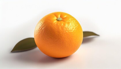an orange isolated on white background