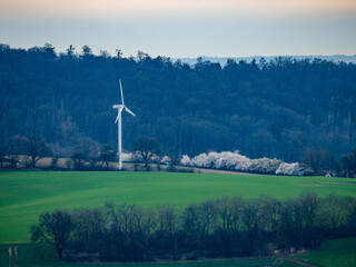 Windrad zur Stromerzeugung