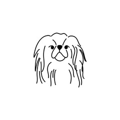 doodle dog face 