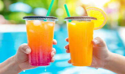 Refreshing Poolside Summer Smoothies