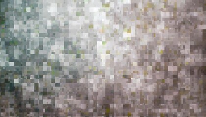 a background made of irregular squares in colorful pixel mosaic