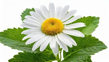 daisy margerite isolated on white background including clipping path