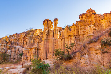 Landscape of Chuxiong Yuanmou Tulin in Yunnan, China