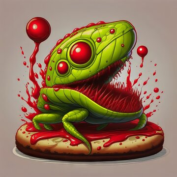 flytrap blood monster
